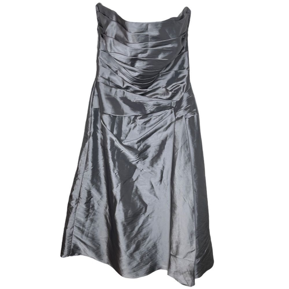 B2 Strapless Formal Dress‎ Gray